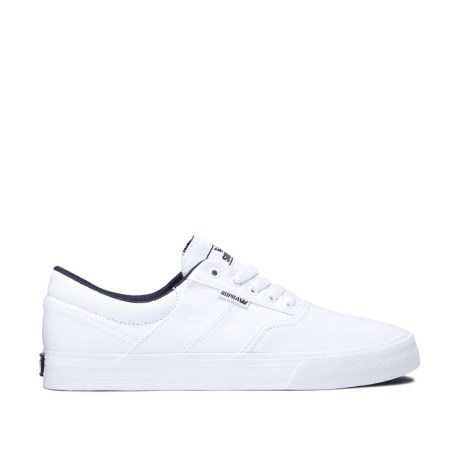 Supra Cobalt Mens Low Tops Shoes White UK 46RHL